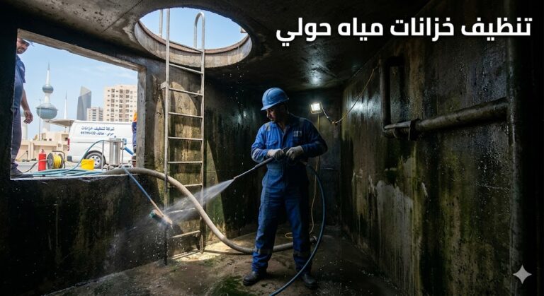 تنظيف خزانات مياه حولي