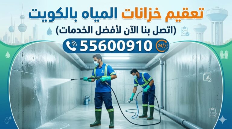 تعقيم خزانات المياه الكويت