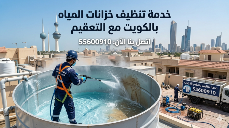 خدمة تنظيف خزانات المياه بالكويت