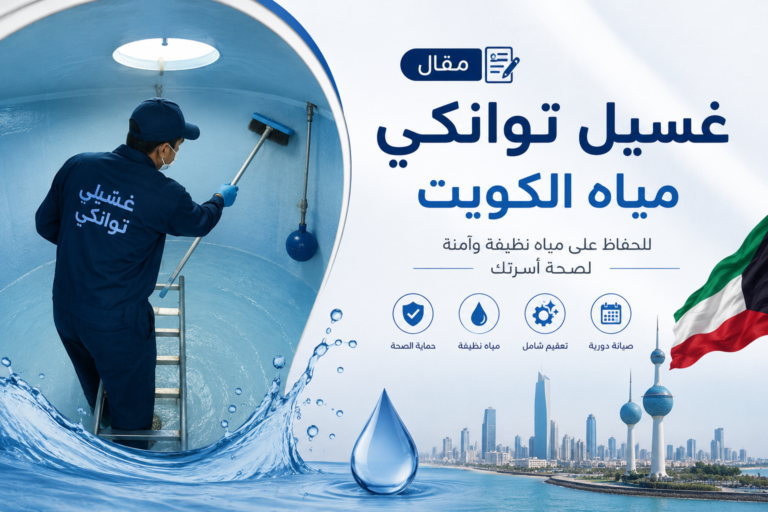 غسيل توانكي مياه الكويت