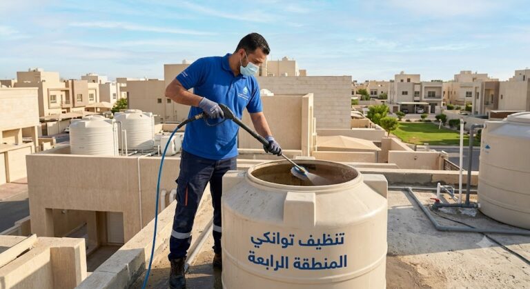 تنظيف توانكي المنطقة الرابعة